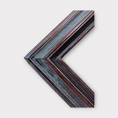 20 x 24 In Stock-Rustic western style frame, RUSTIC BLACK CHERRY, wood frame
