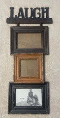 Laugh Decorative Wood And Glass Picture Frames￼