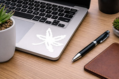 Ohio Buckeye Leaf Vinyl Decal Sticker Car Window Laptop Waterproof 2″-8″