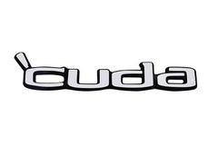 1970-1974 Plymouth «CUDA» Script Steel Sign
