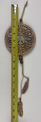 Peace Sign Daisys Suncatcher Wood Lasercut Iridescent Reflective Colors Wood
