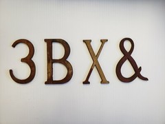 Wooden Letters and Number 4 inch long Roman Font *price per letter