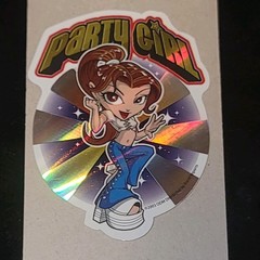 2003 Y2k Girl. ODM Brand Import Collection. vending Machine Sticker
