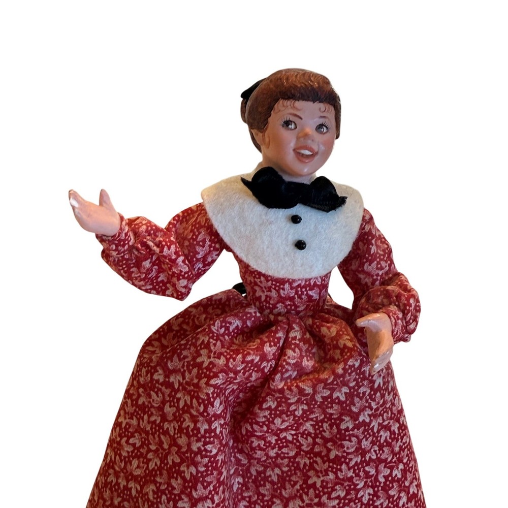 Simpich A Christmas Carol Character Doll-Cratchit Girl Vintage RARE EUC