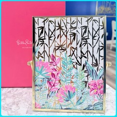 NEW Lilly Pulitzer Slathouse Soiree Gold Picture Frame with Box NWT NIB BNIB