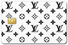 BW Credit Card Debit Card Luxury Skin Cover Vinyl Sticker Decal Laminated