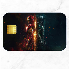 Iron Man Doom Debit Card Credit Card Skin Small Chip Atm Bank Card Waterproof
