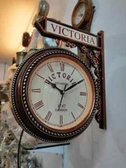 Victoria Station Clock 1747 London Double sided Face Wall Railway gift
