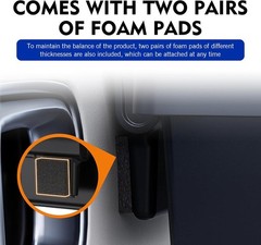 Car Door Window Organizer, Multi-functional Vehicle Storage Organizer Rack, ABS