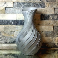 Modern Spiral Vase | 3D Printed