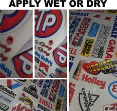 Clear Matte Vinyl Sticker Sheet 49-R/C MODEL Decal fits 1/24-1/16 Scale revellsy