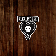 Alkaline Trio Heart Skull Band Logo Vinyl Decal Sticker Car Laptop Guitar Case #