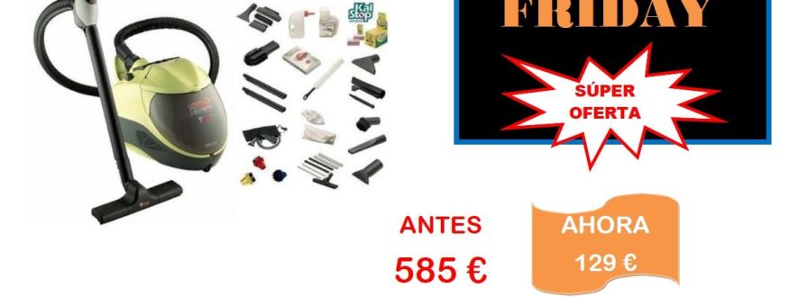 Vaporetto lecoaspira 710 en oferta en black friday. Estamos en muebles Bravo, Valdemorillo,Madrid